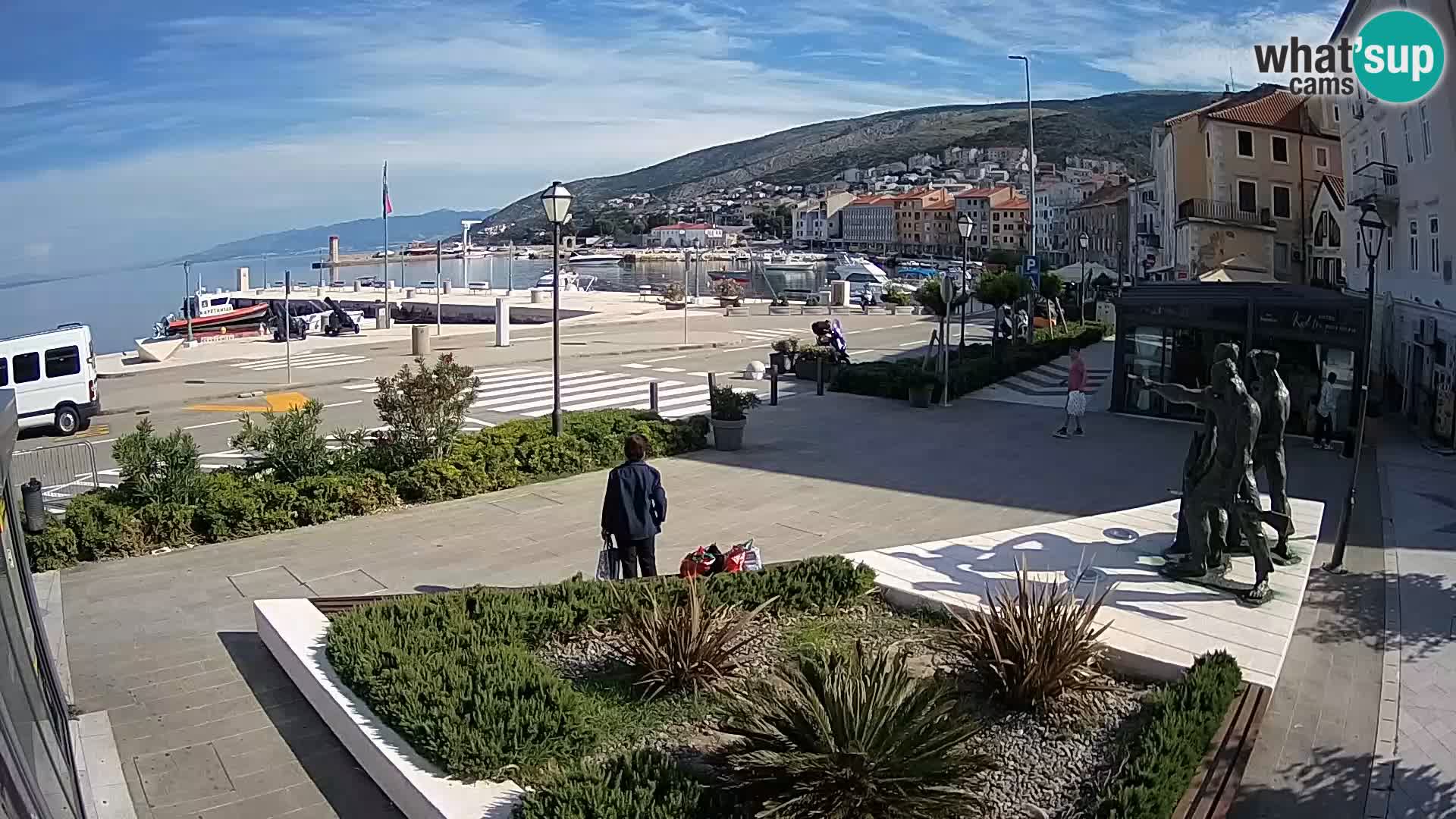 Spletna kamera v živo Senj riva – Hrvaška