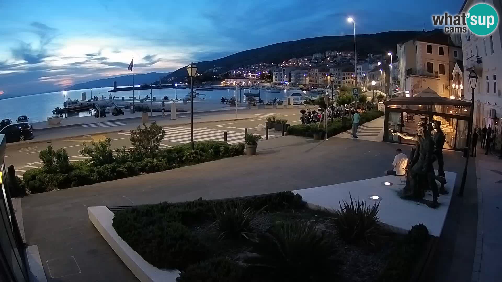 Webcam en direct Senj Riva – front de mer