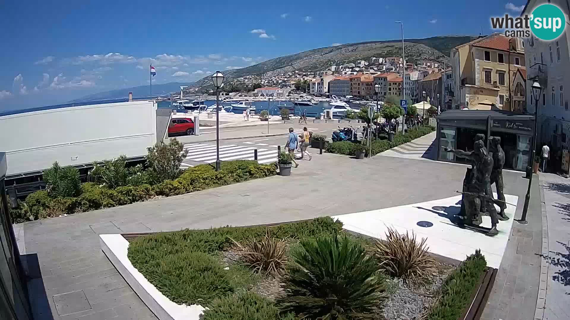 Live webcam Senj riva – seafront – Croatia