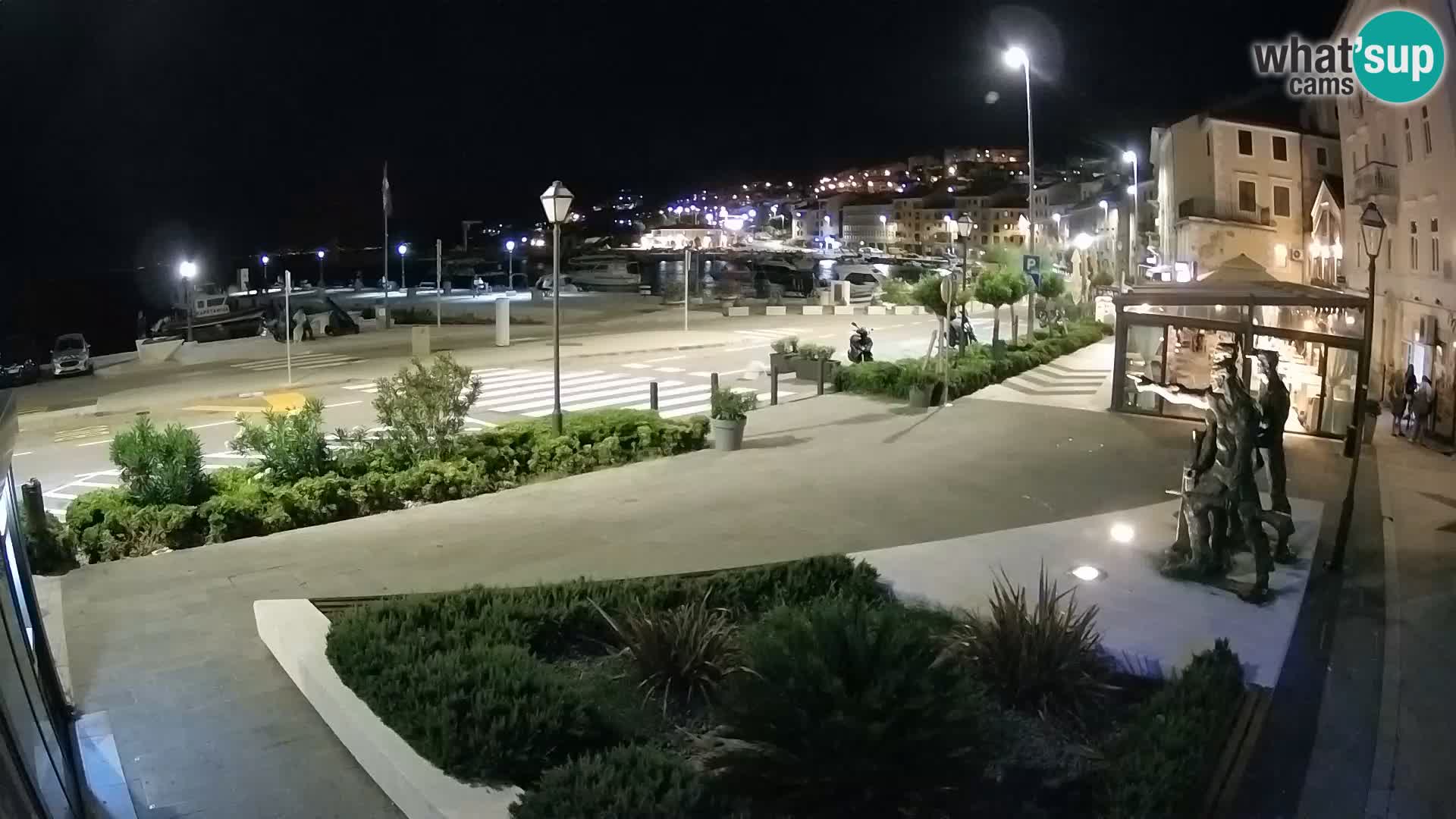 Live webcam Senj riva – fronte mare
