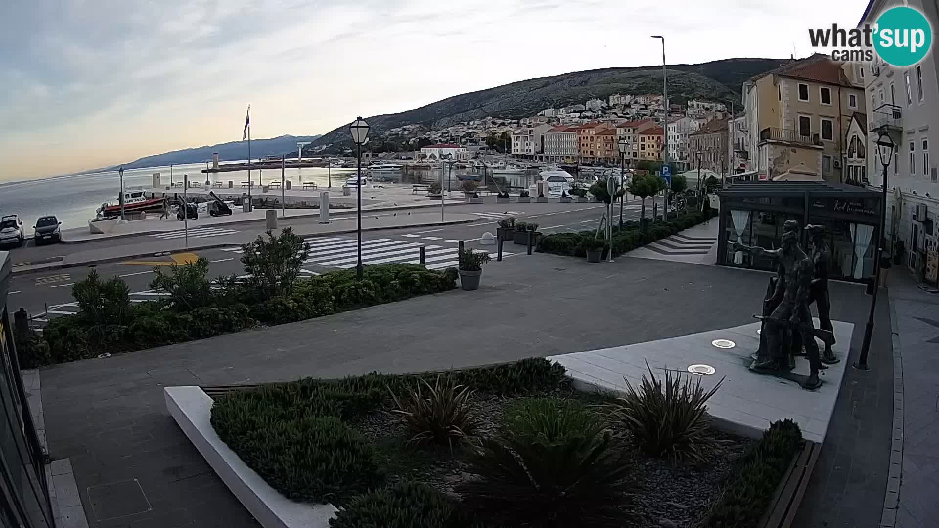 Live webcam Senj riva – fronte mare