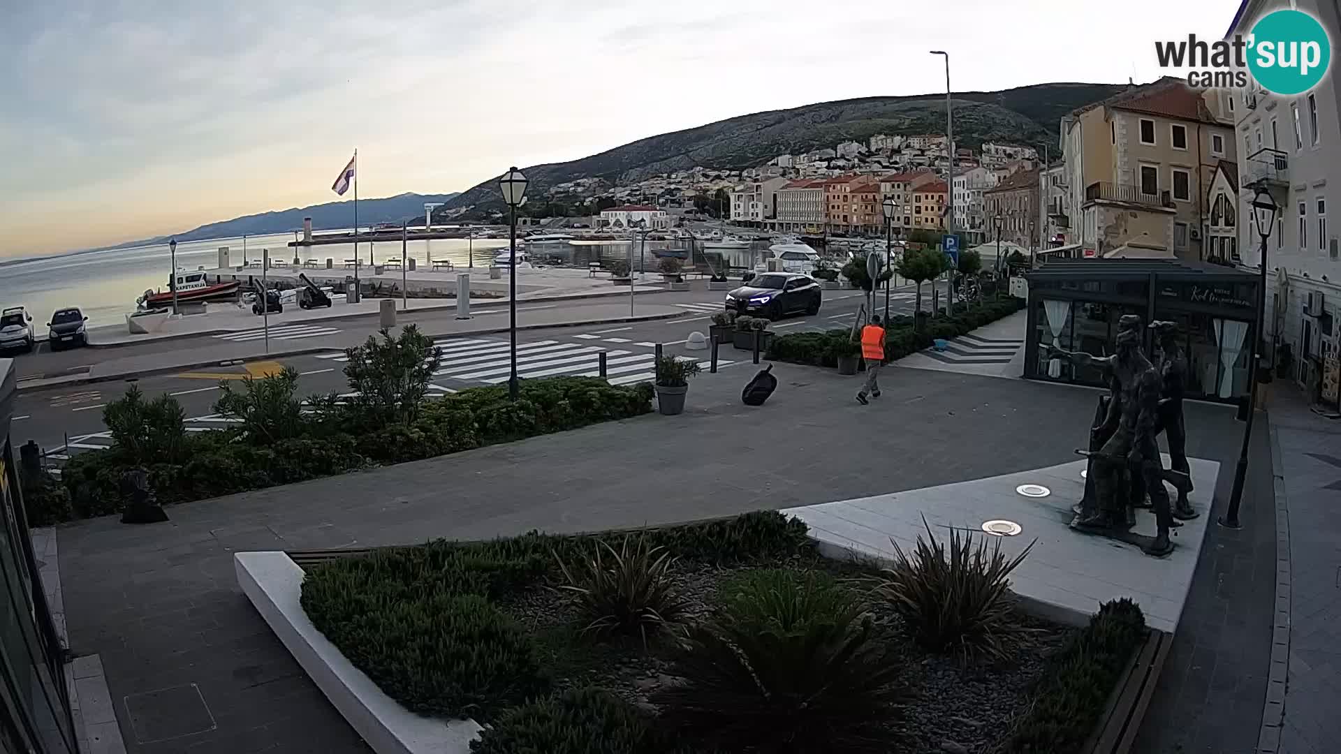 Webcam en vivo Senj riva – paseo marítimo