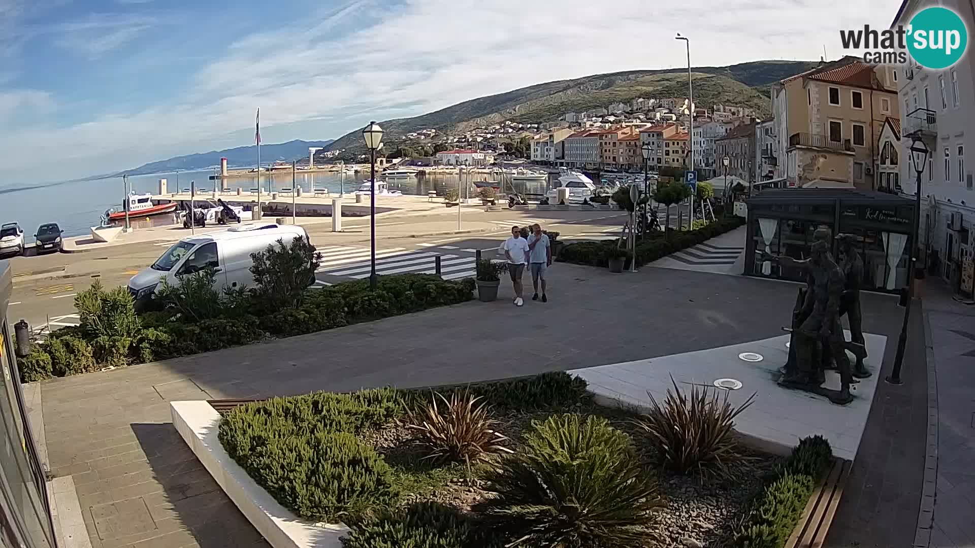 Spletna kamera v živo Senj riva – Hrvaška