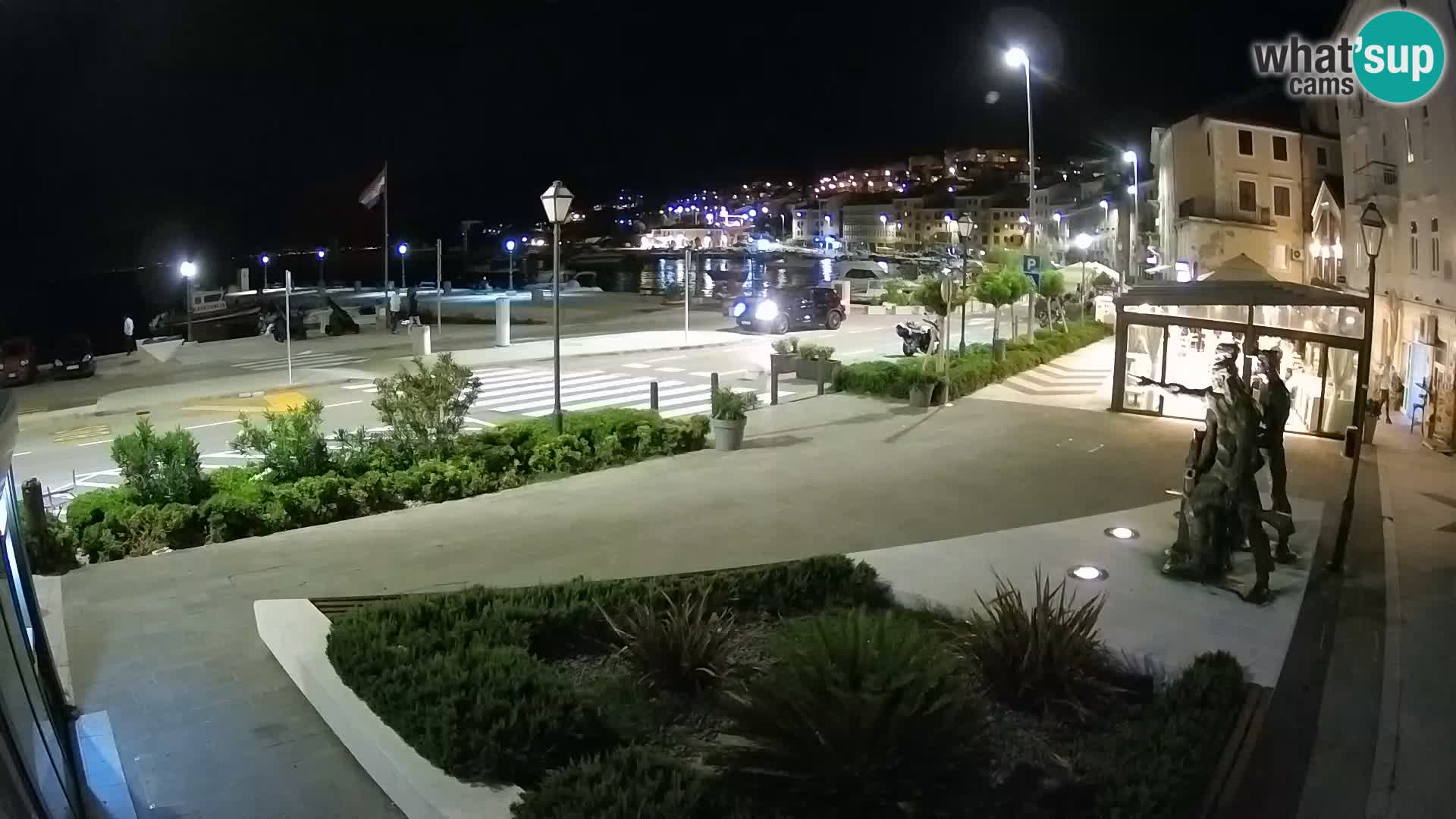 Webcam en vivo Senj riva – paseo marítimo
