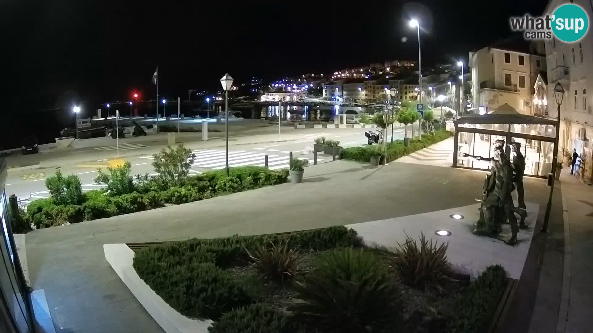 Live webcam Senj riva – seafront – Croatia