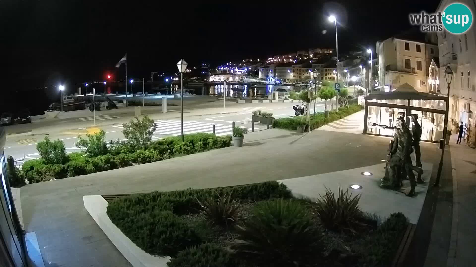 Webcam en vivo Senj riva – paseo marítimo