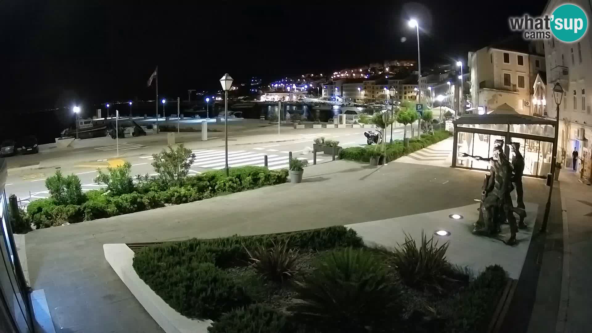 Webcam en vivo Senj riva – paseo marítimo