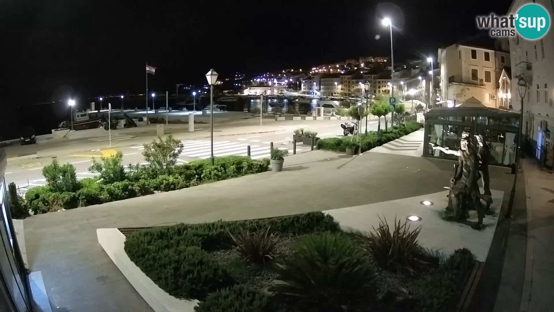 Live-Webcam Senj Riva – direkt am Meer – Kroatien