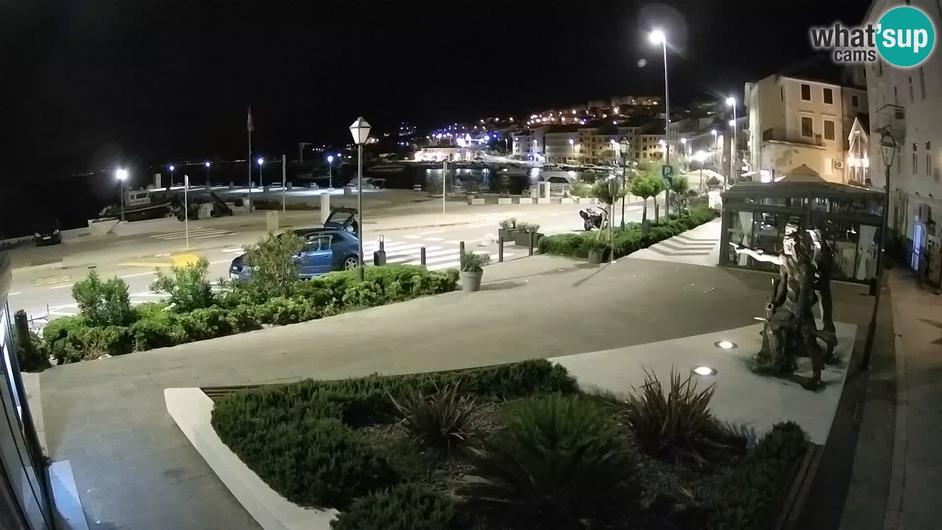 Live webcam Senj riva – seafront – Croatia