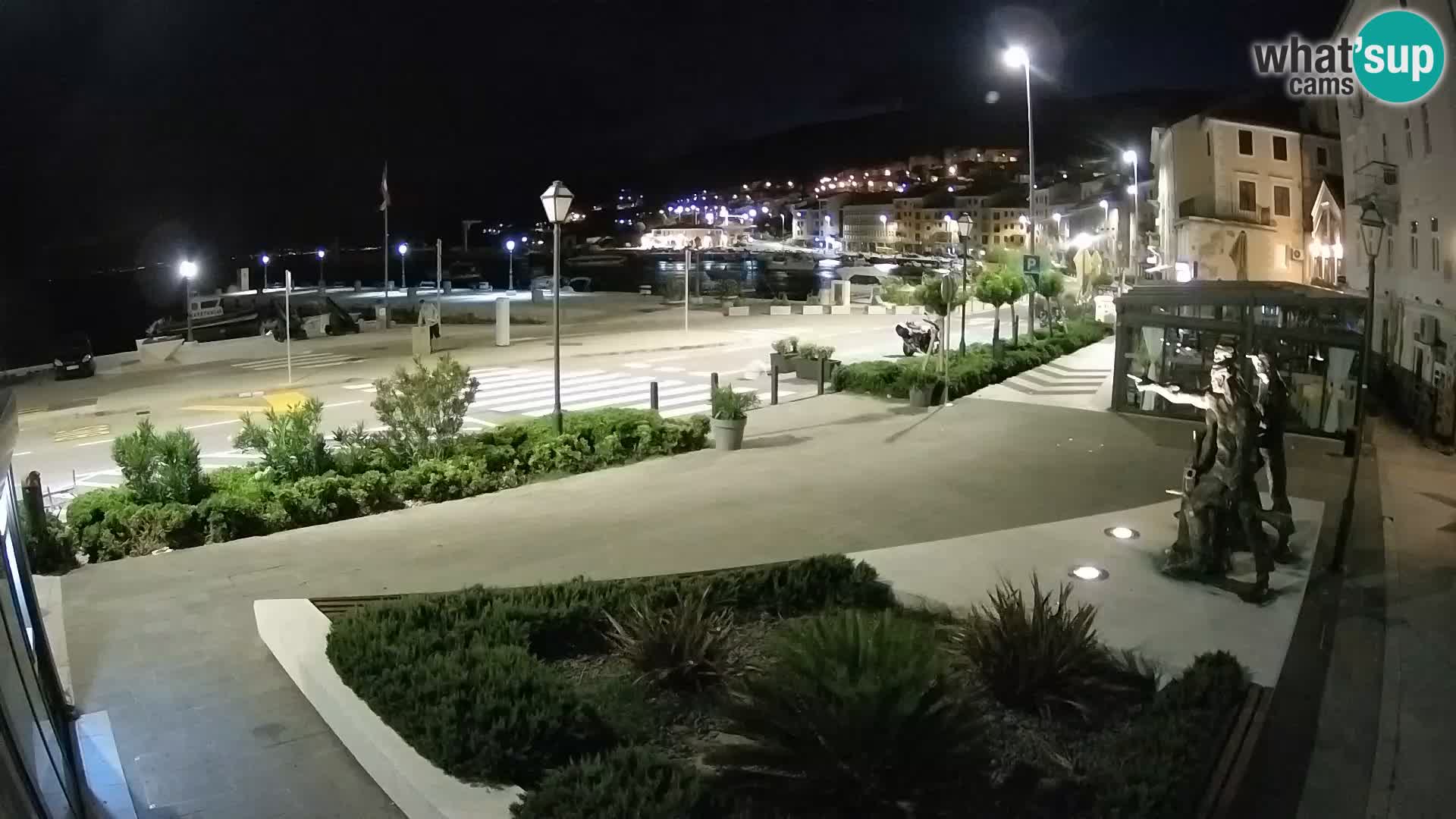 Spletna kamera v živo Senj riva – Hrvaška