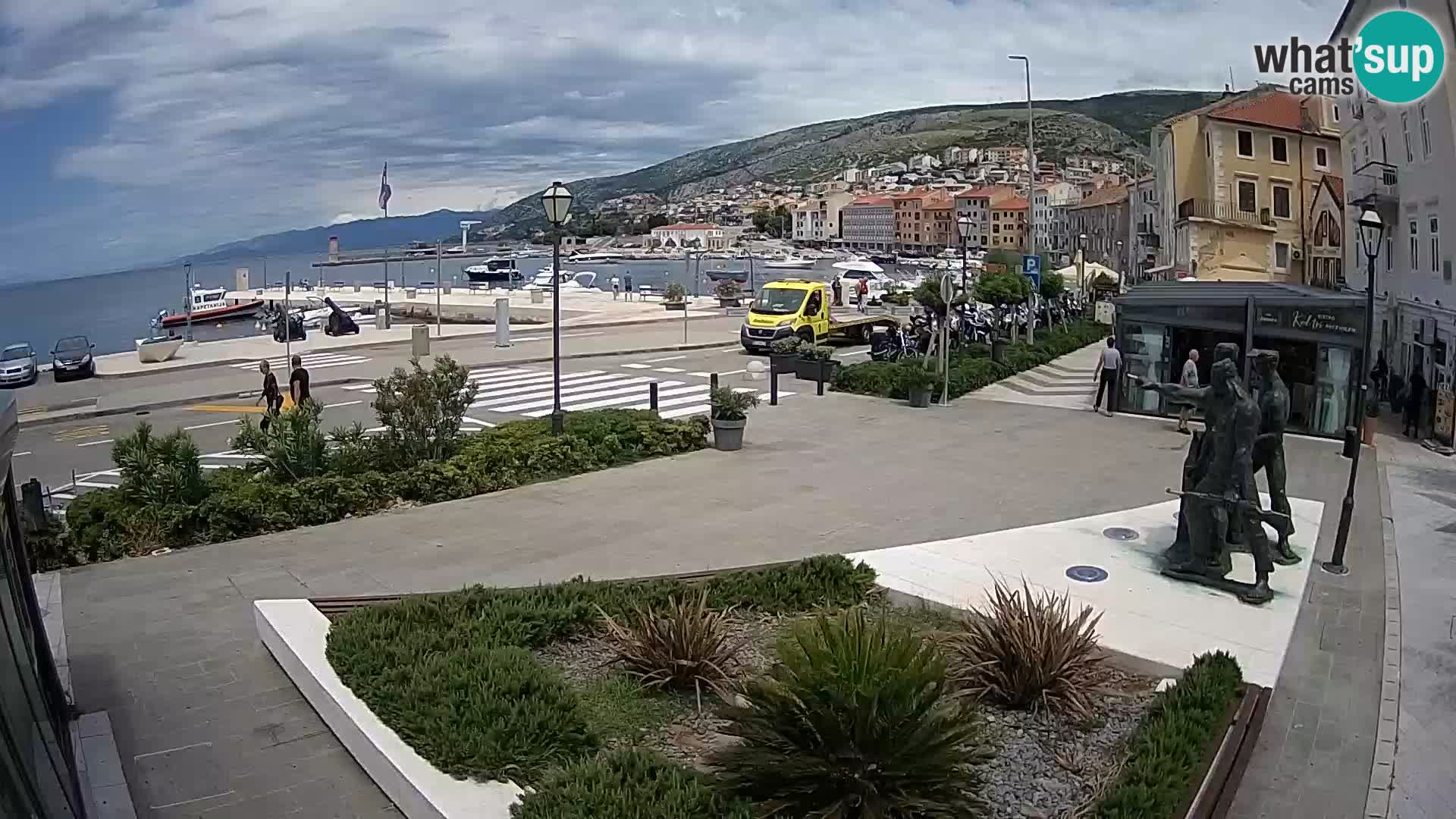 Webcam en vivo Senj riva – paseo marítimo