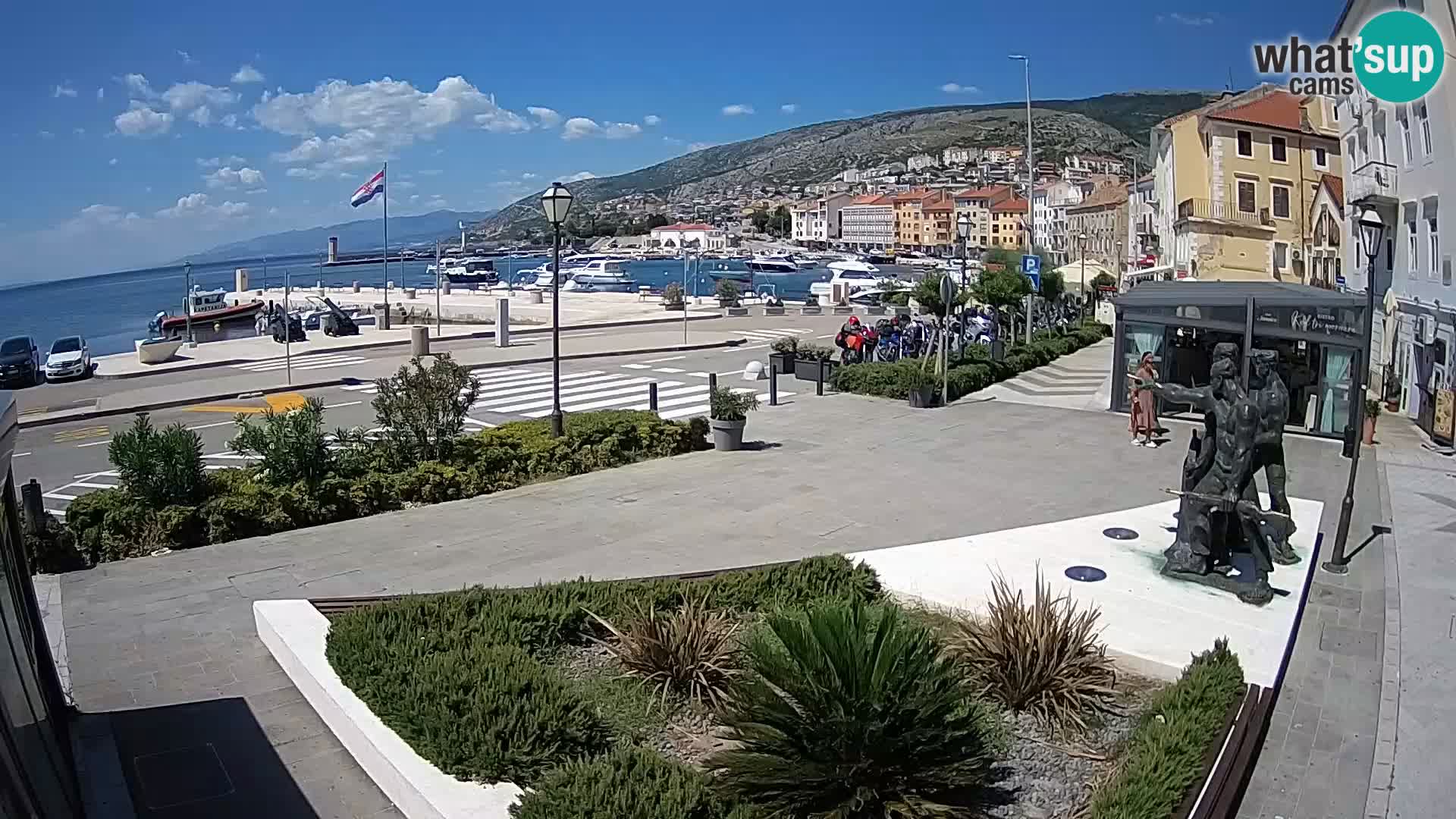 Webcam en direct Senj Riva – front de mer