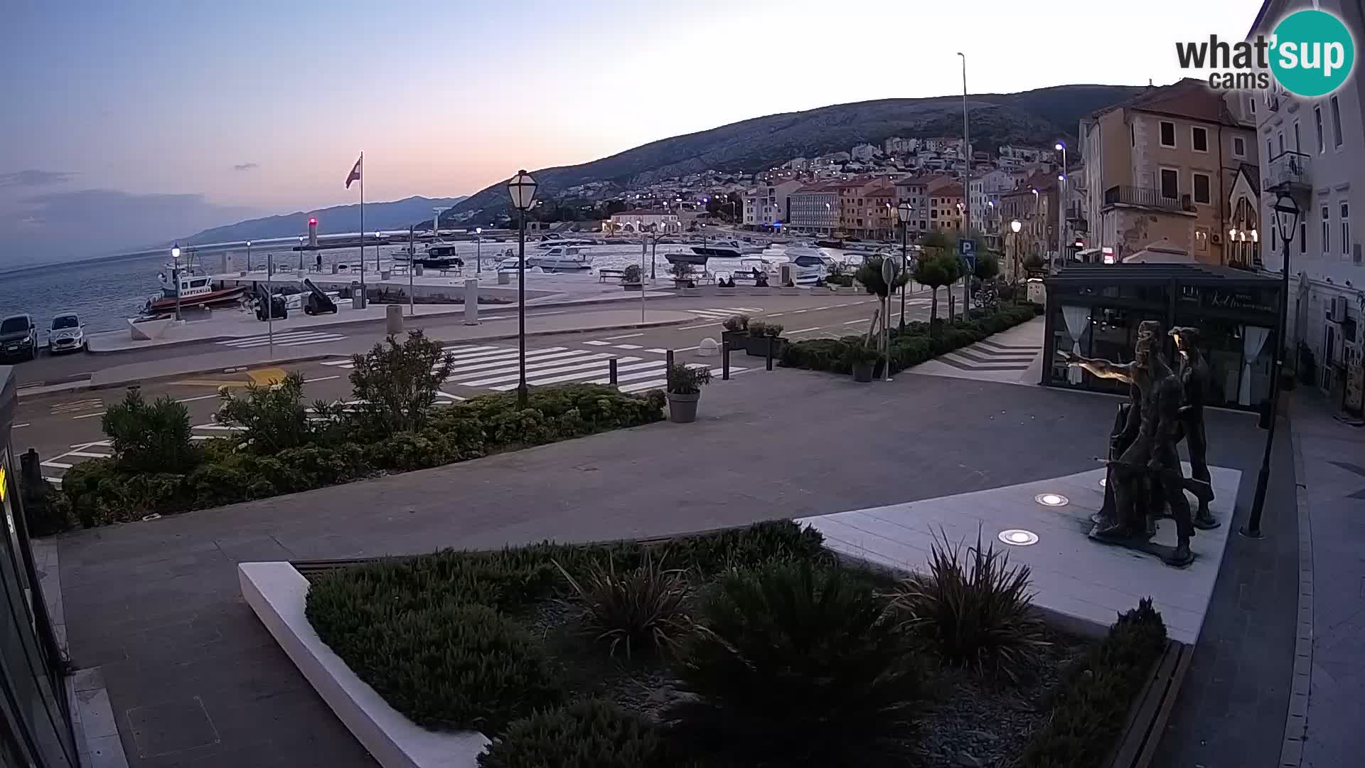 Webcam en vivo Senj riva – paseo marítimo
