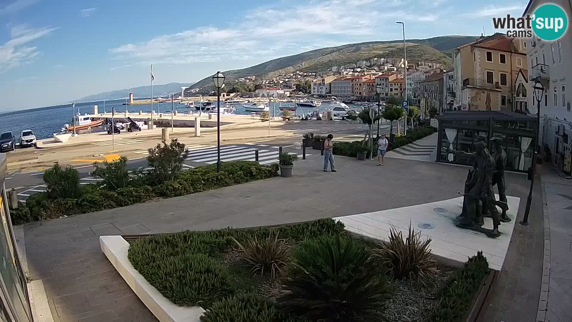 Live webcam Senj riva – seafront – Croatia