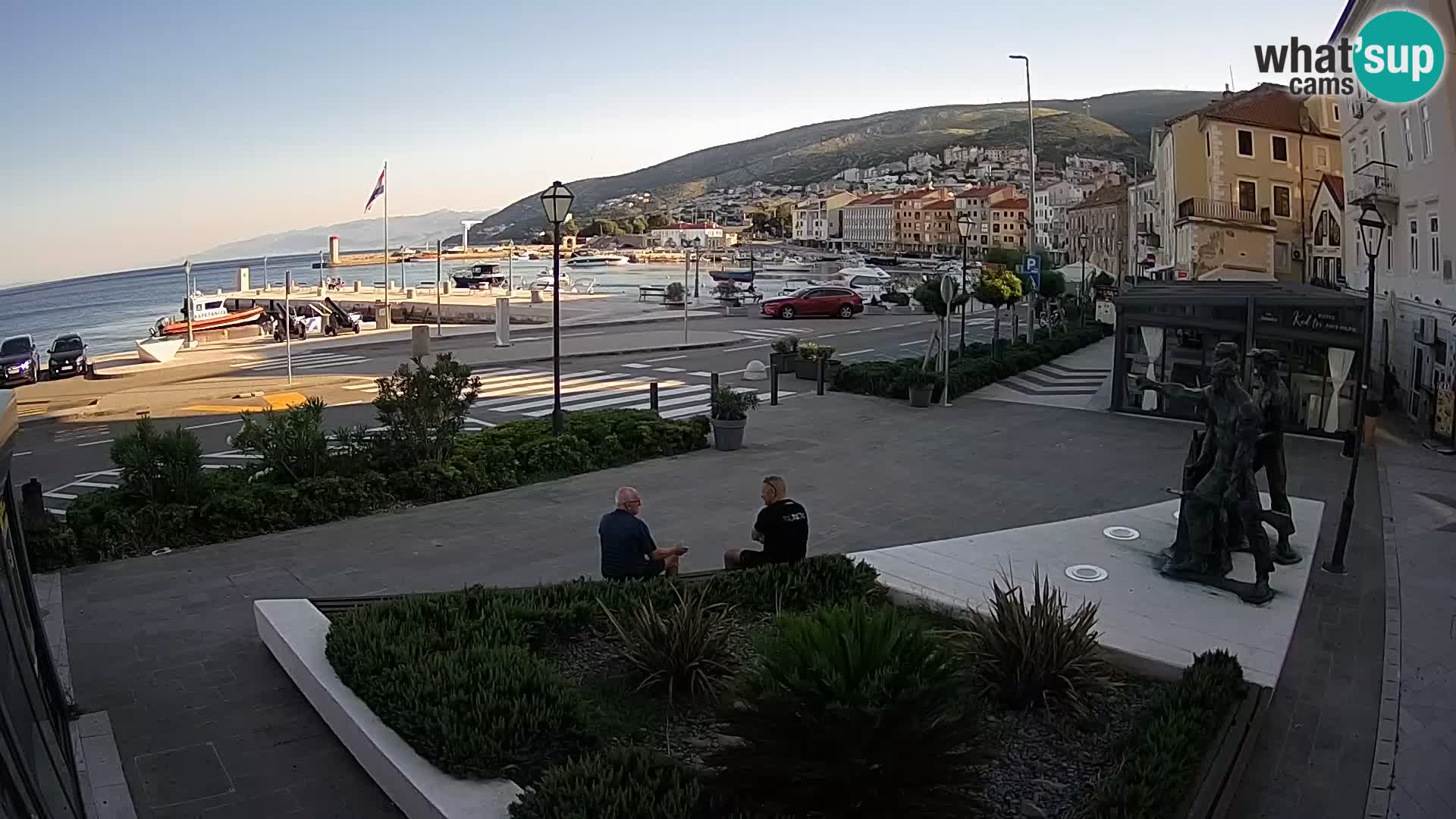 Live webcam Senj riva – seafront – Croatia