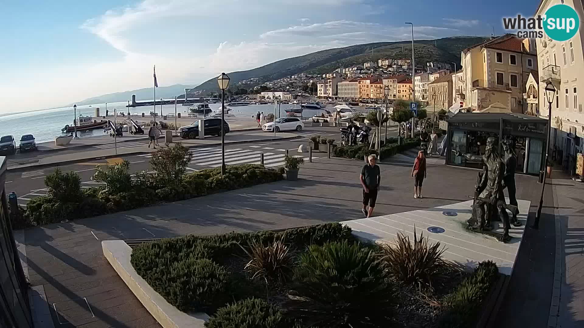 Webcam en vivo Senj riva – paseo marítimo