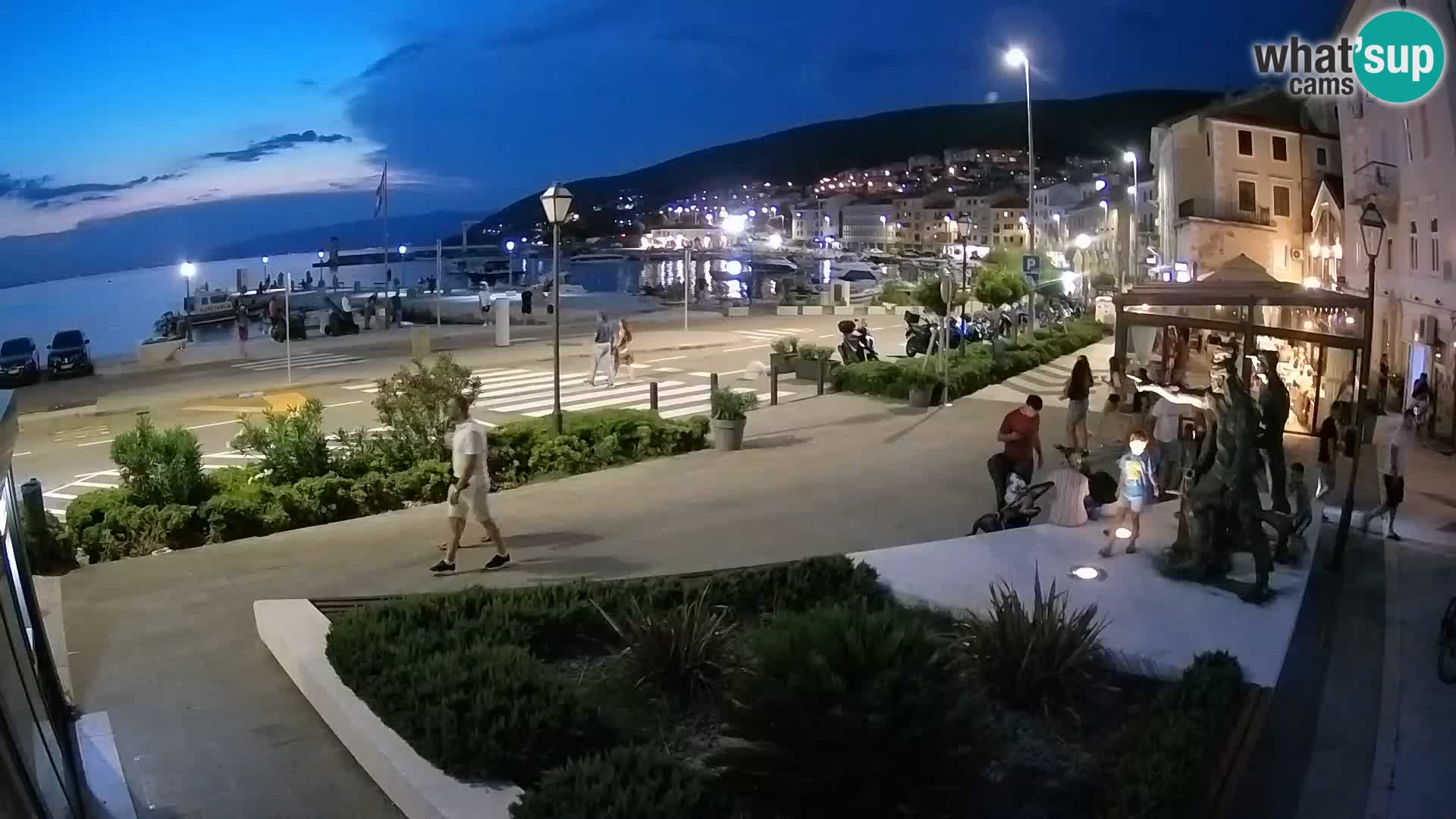 Web kamera uživo Senj riva – Hrvatska