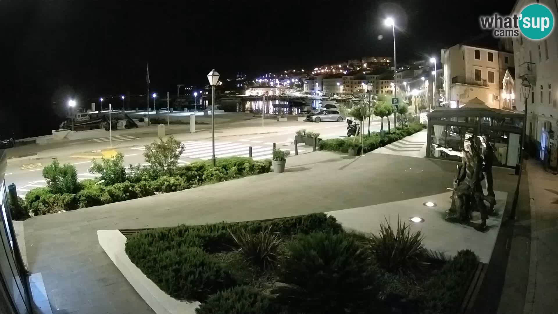 Live webcam Senj riva – seafront – Croatia