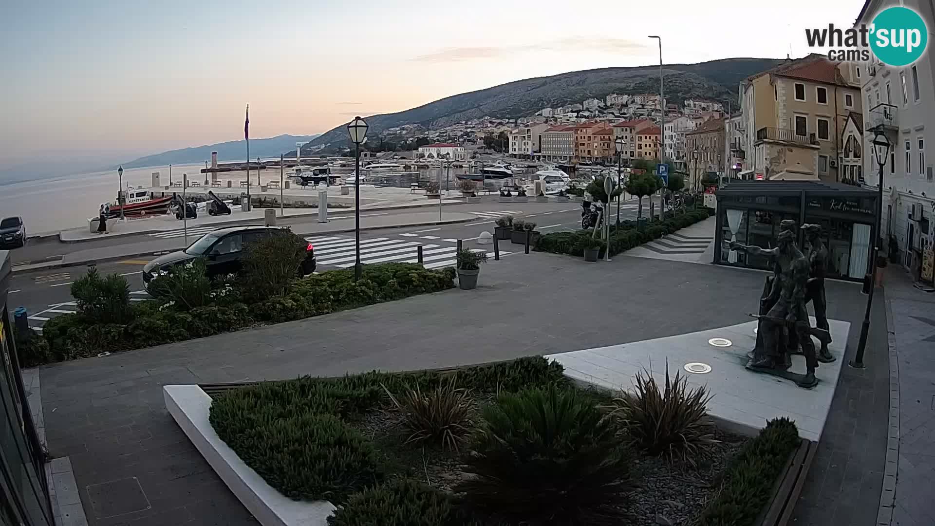 Live webcam Senj riva – seafront – Croatia