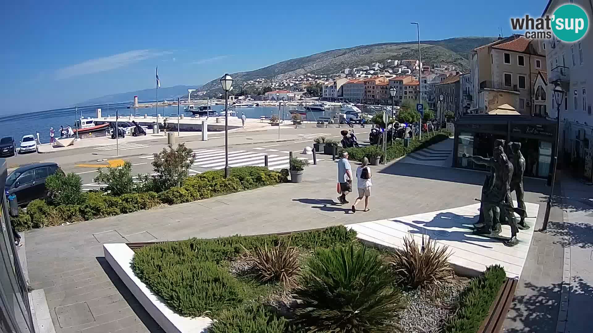 Spletna kamera v živo Senj riva – Hrvaška