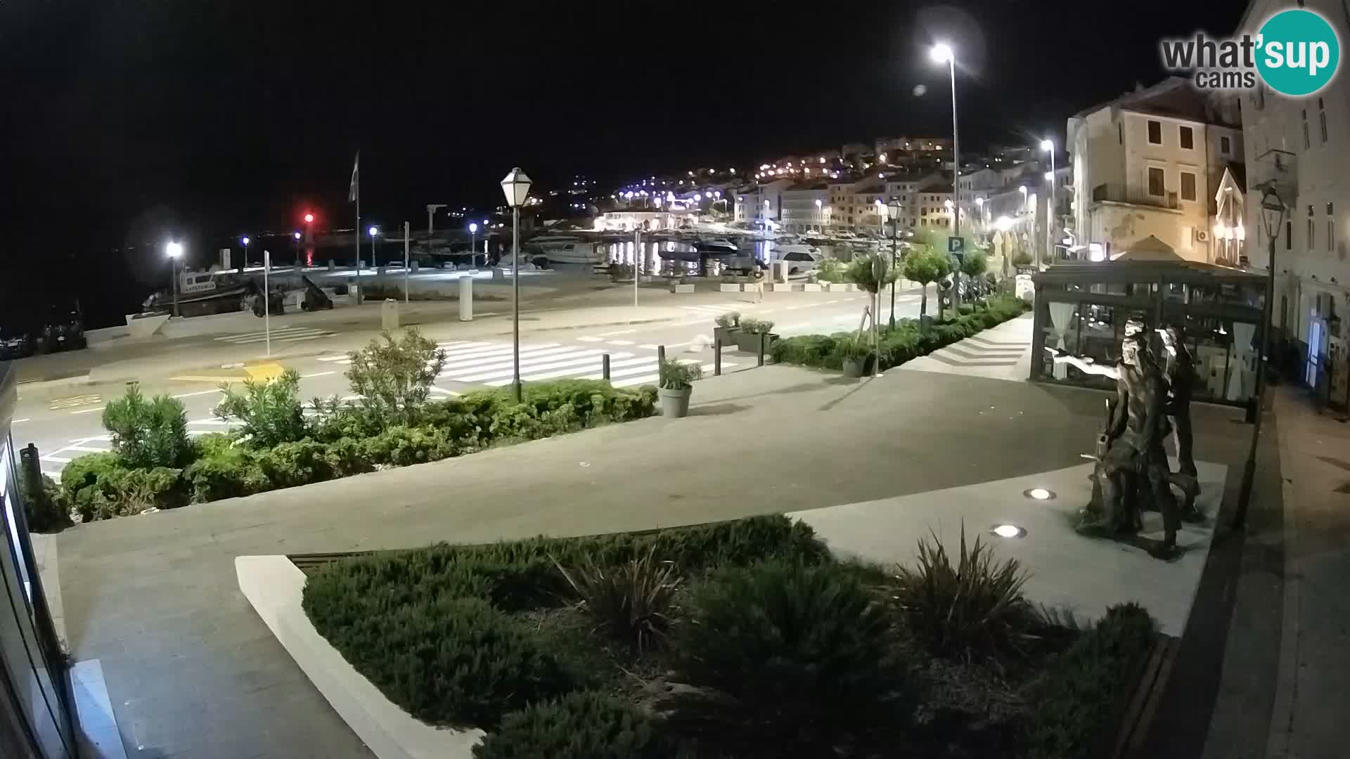 Live-Webcam Senj Riva – direkt am Meer – Kroatien