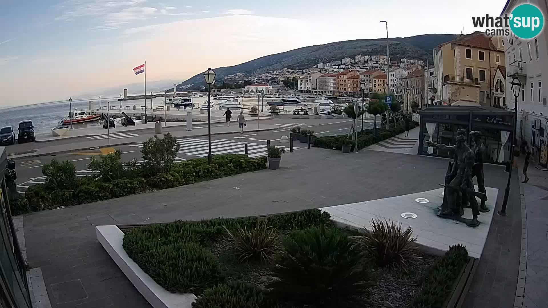 Spletna kamera v živo Senj riva – Hrvaška