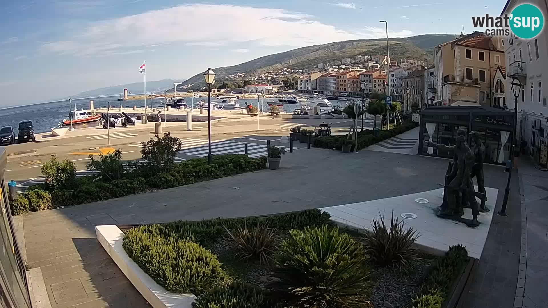Spletna kamera v živo Senj riva – Hrvaška
