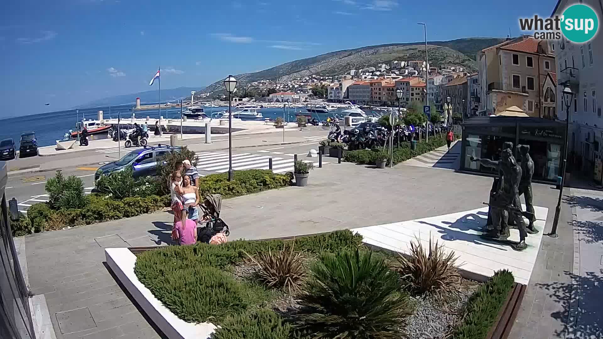 Webcam en vivo Senj riva – paseo marítimo