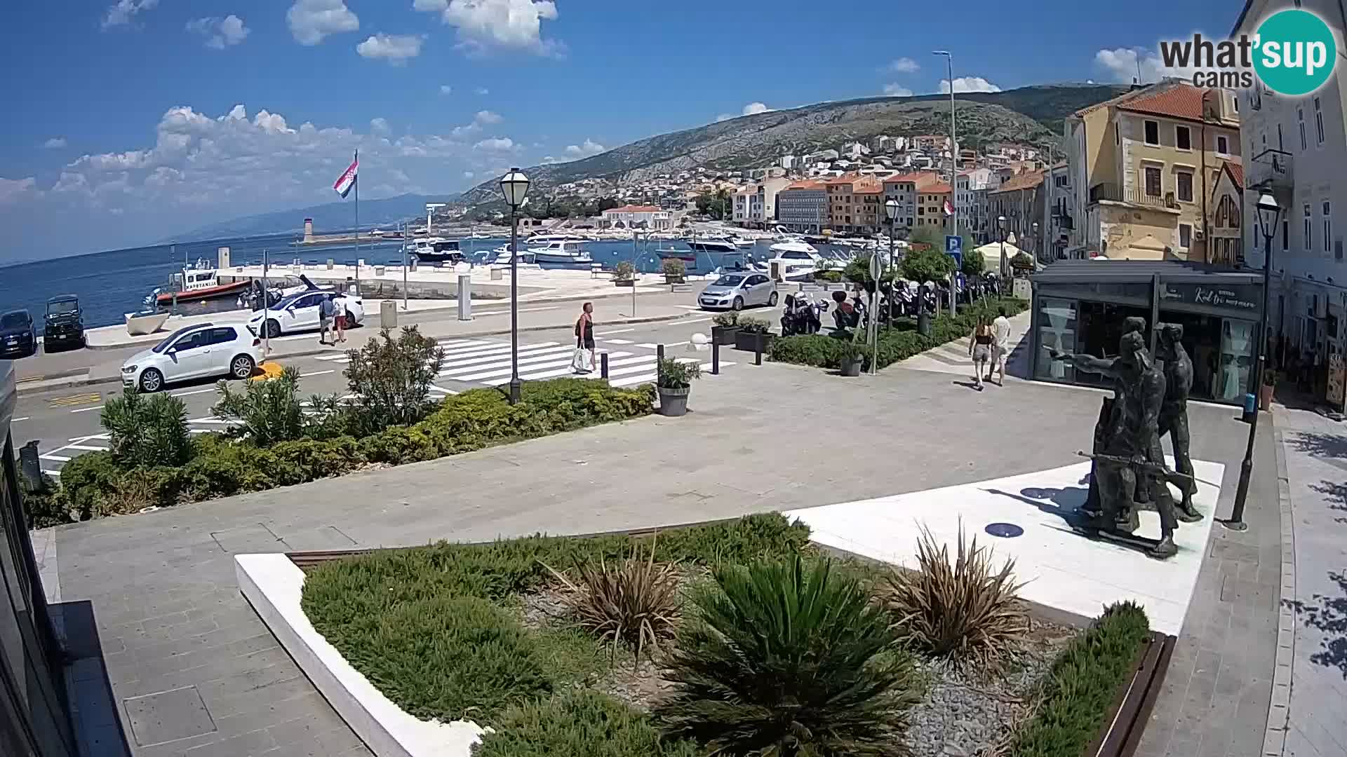 Webcam en direct Senj Riva – front de mer
