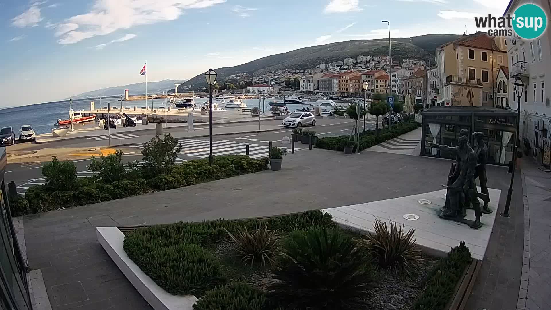 Webcam en vivo Senj riva – paseo marítimo