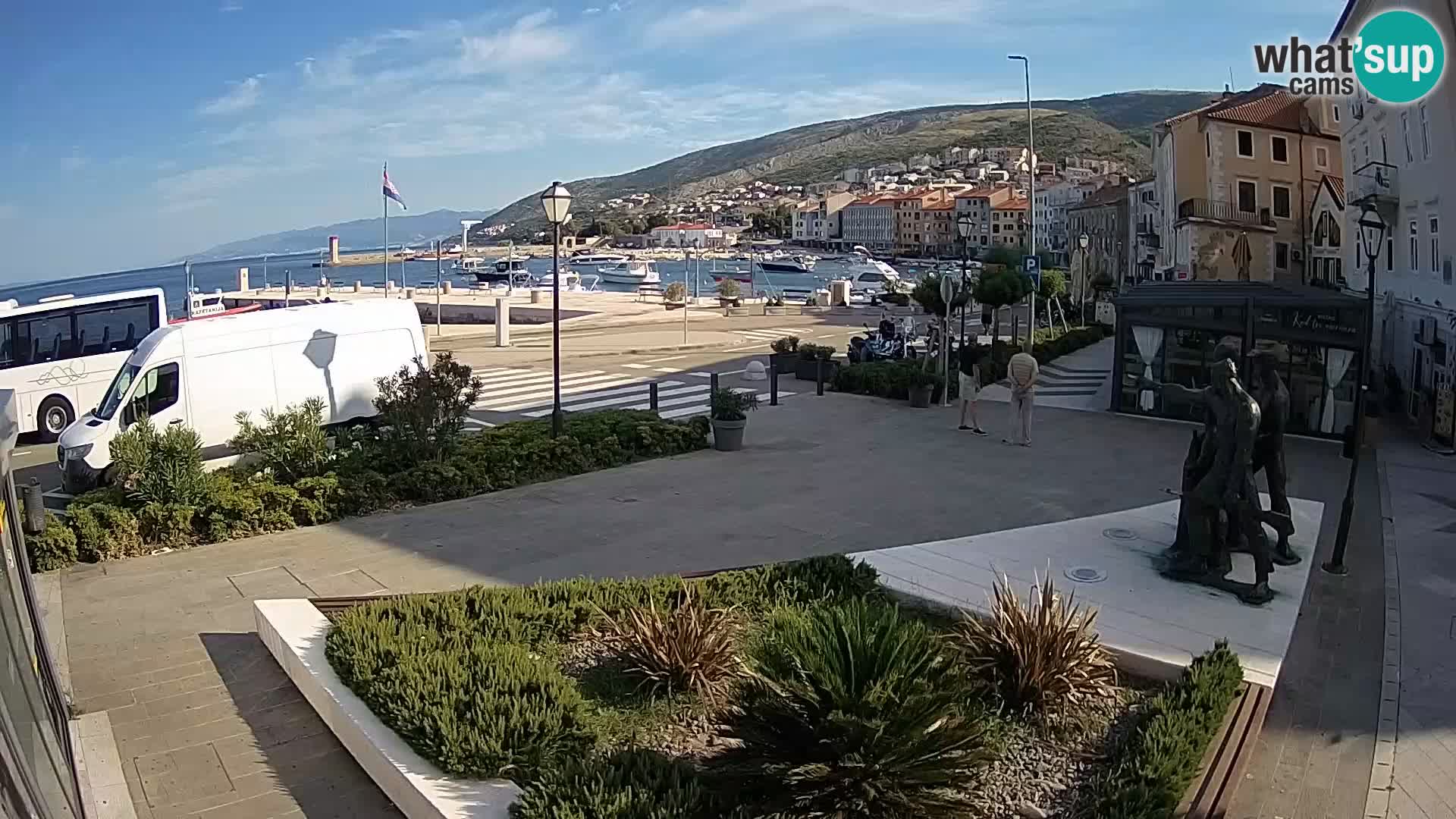 Webcam en vivo Senj riva – paseo marítimo