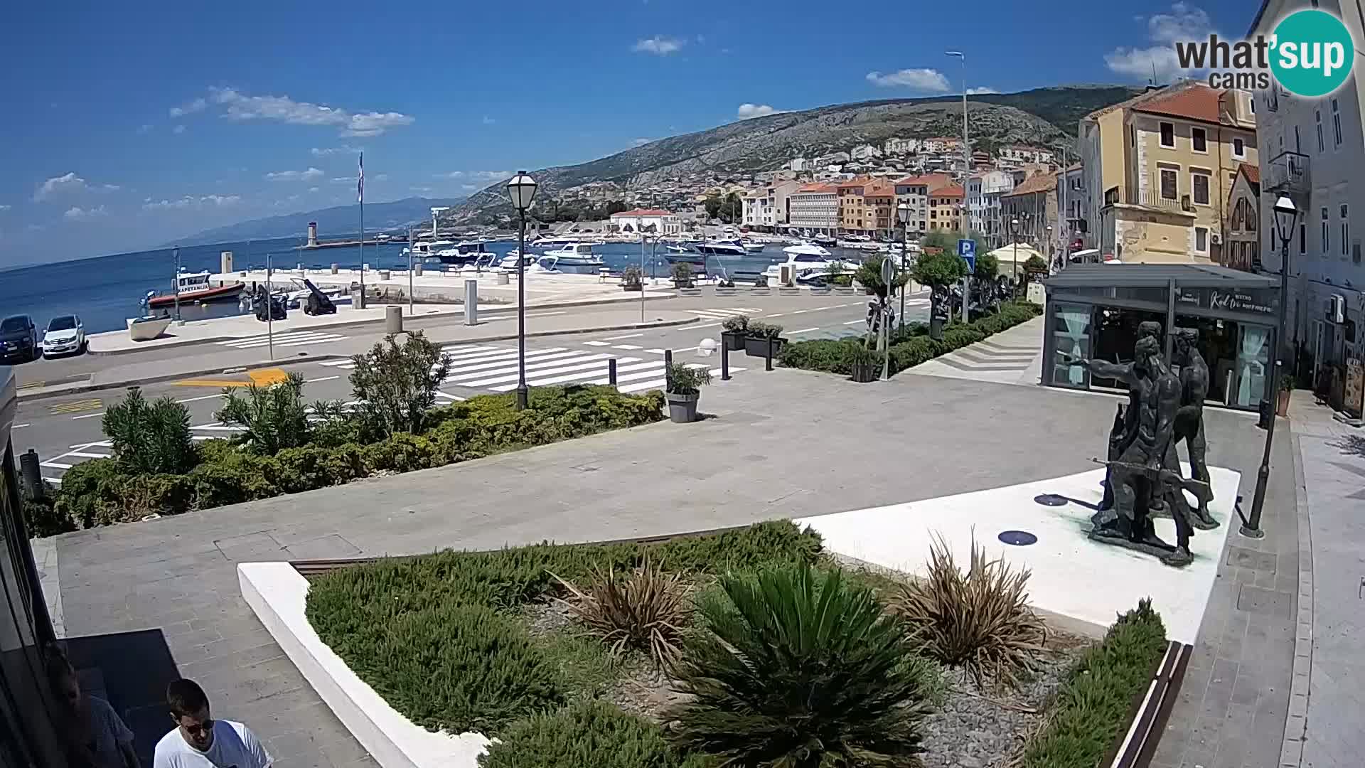 Webcam en vivo Senj riva – paseo marítimo