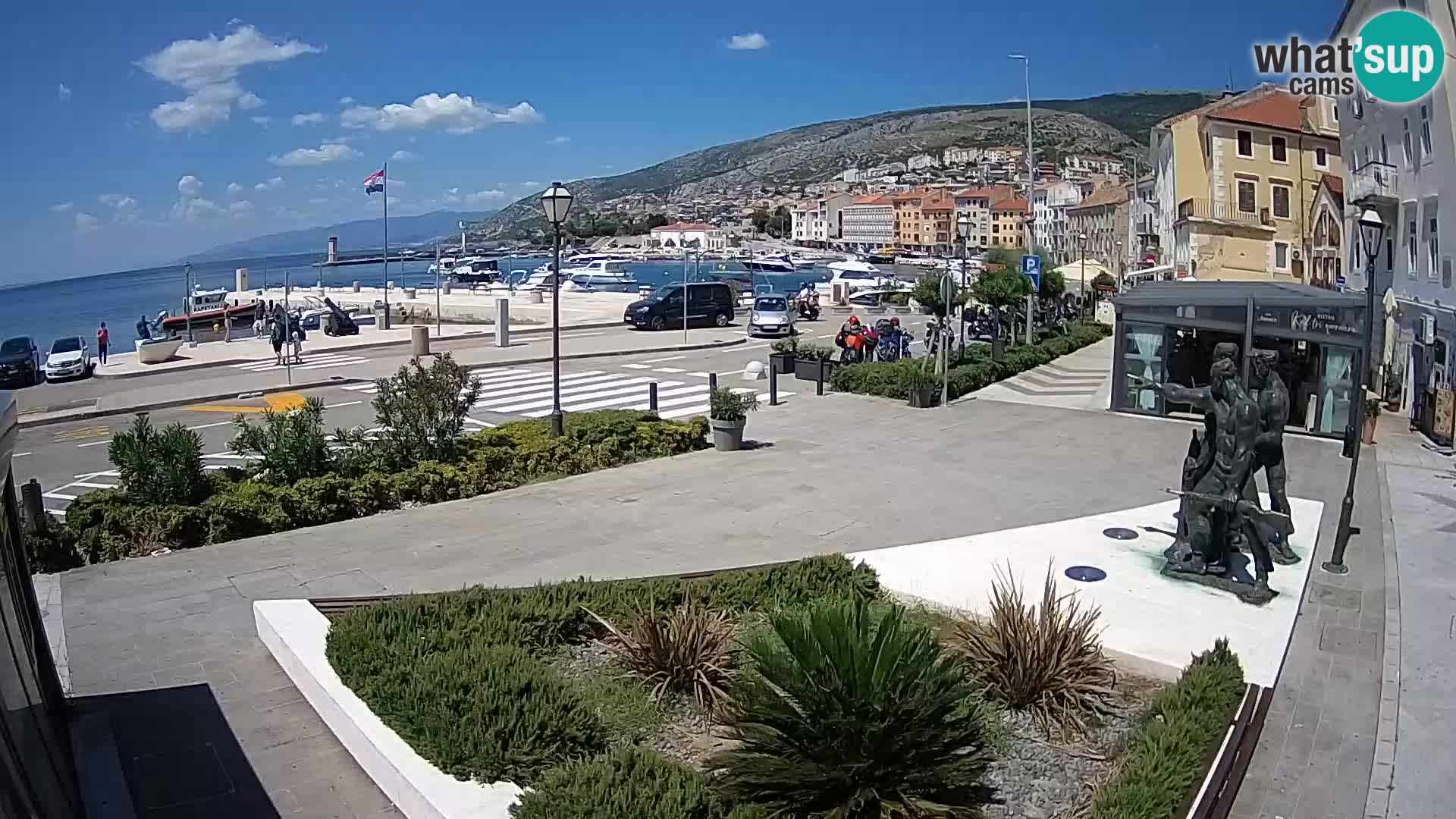 Webcam en direct Senj Riva – front de mer