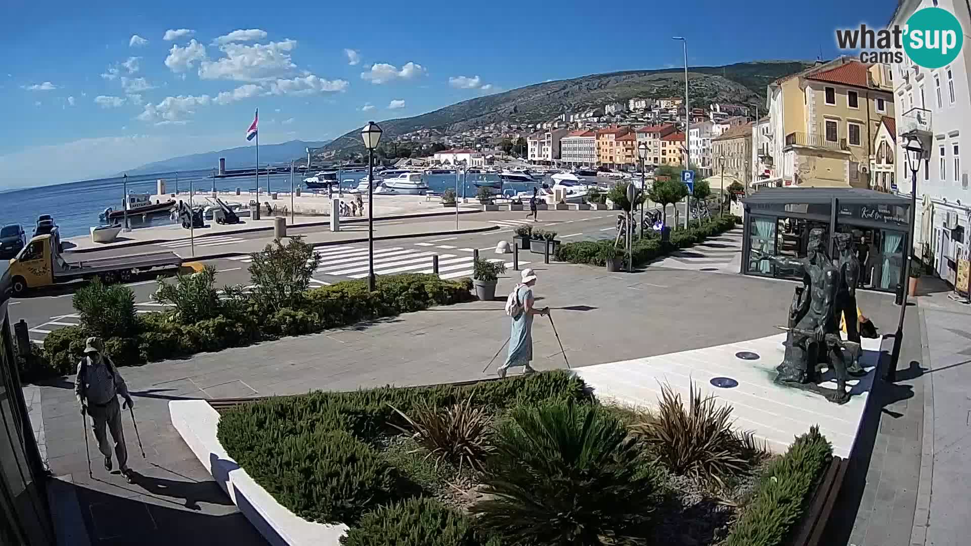 Webcam en direct Senj Riva – front de mer