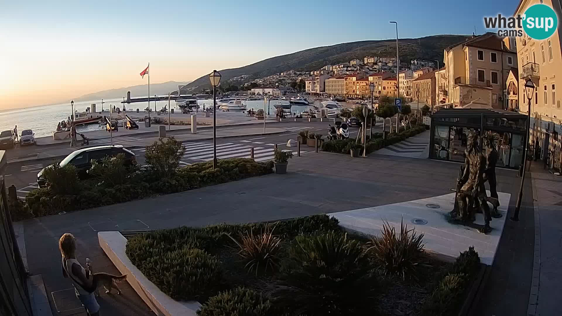 Webcam en direct Senj Riva – front de mer