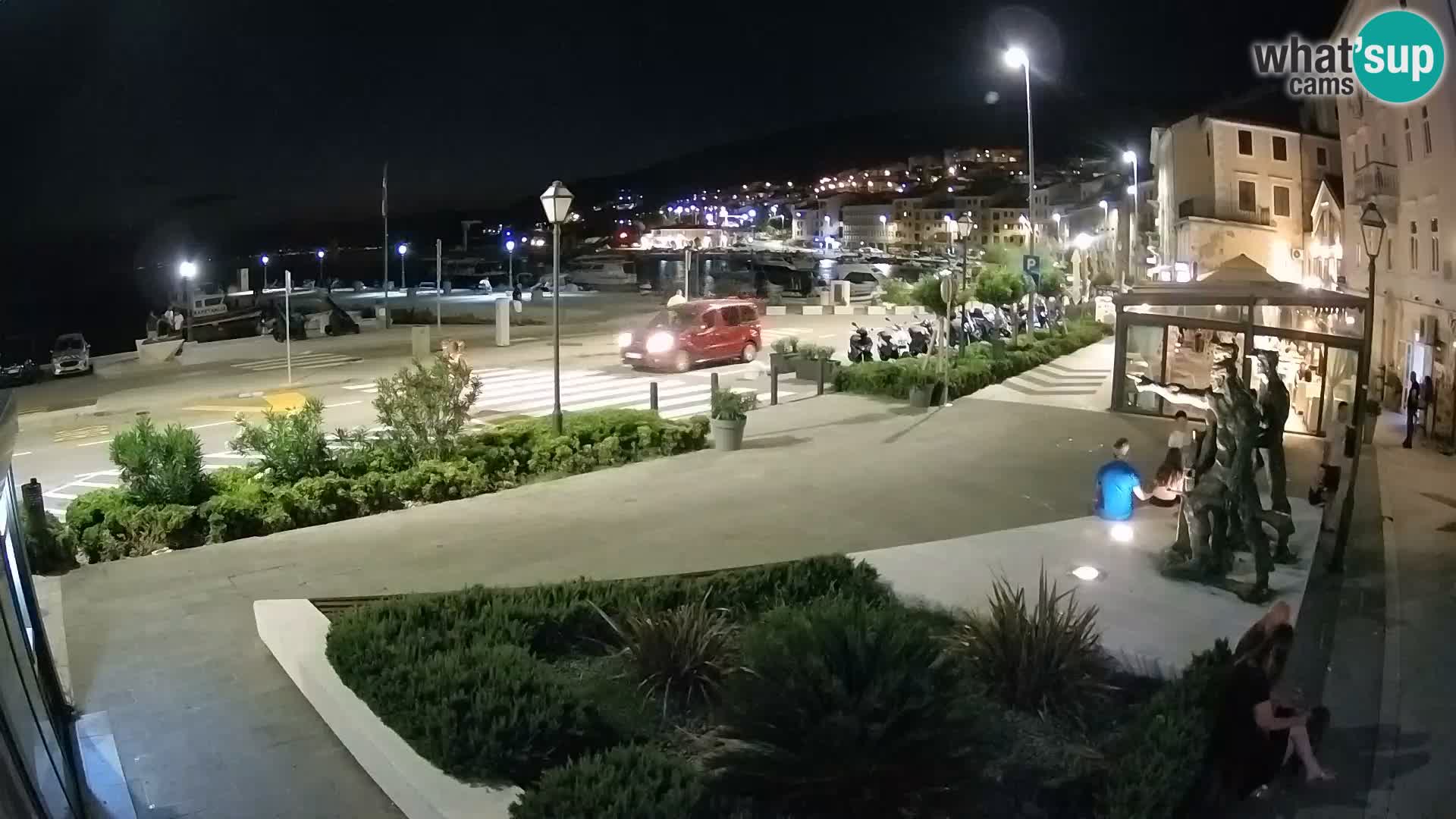 Spletna kamera v živo Senj riva – Hrvaška