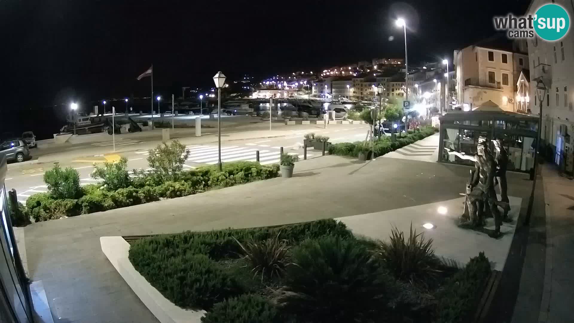 Webcam en vivo Senj riva – paseo marítimo