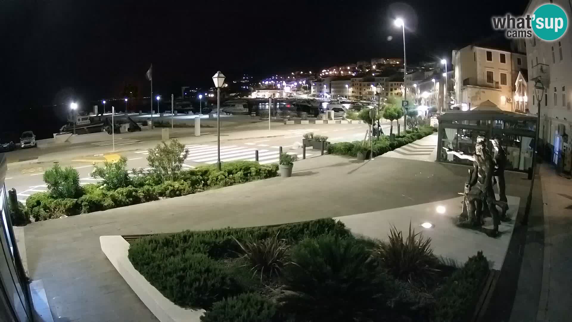 Webcam en vivo Senj riva – paseo marítimo