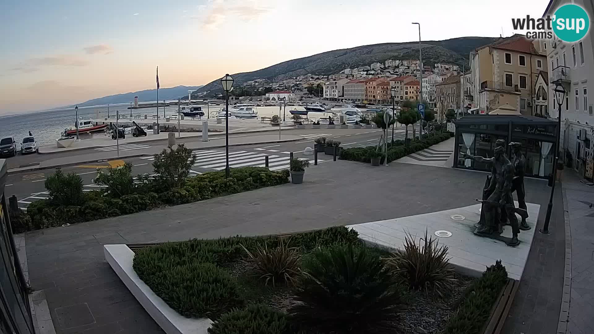 Live-Webcam Senj Riva – direkt am Meer – Kroatien