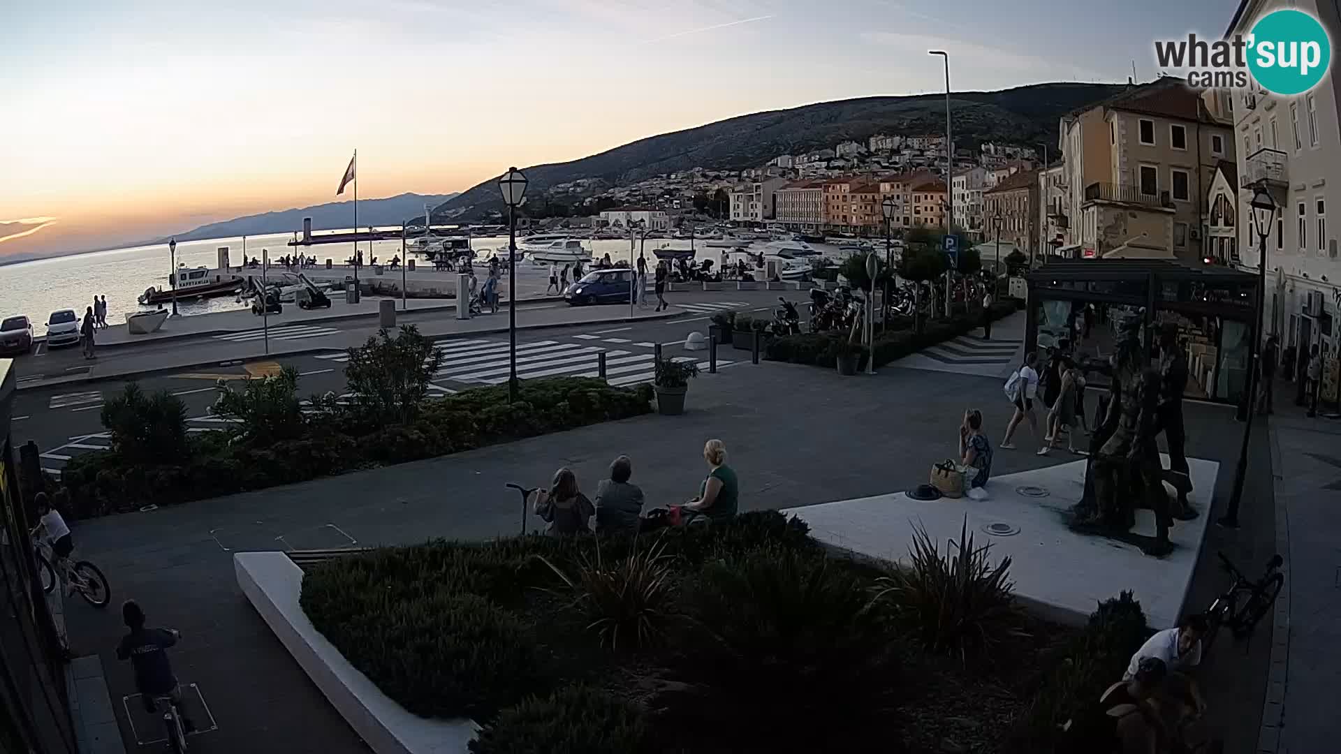 Webcam en vivo Senj riva – paseo marítimo