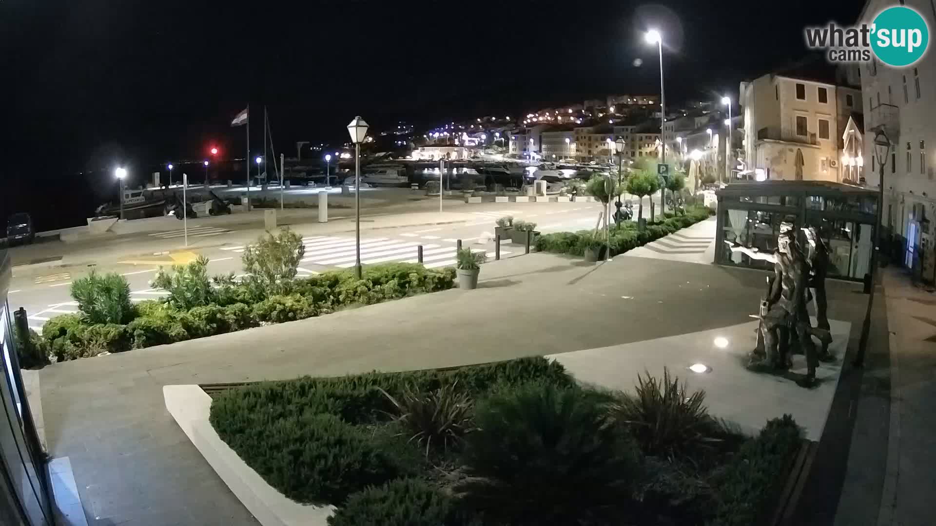 Live webcam Senj riva – seafront – Croatia