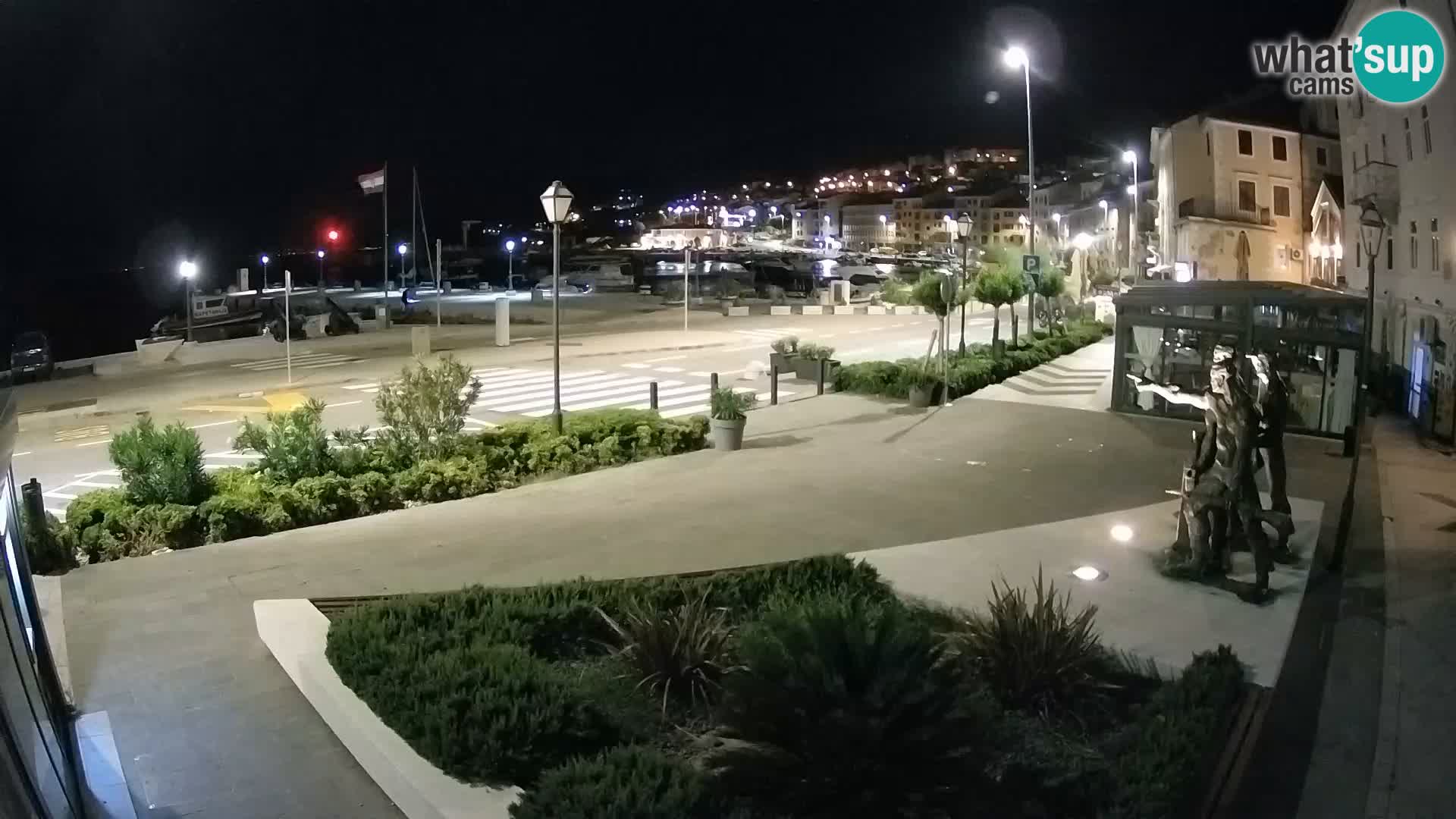 Live webcam Senj riva – seafront – Croatia
