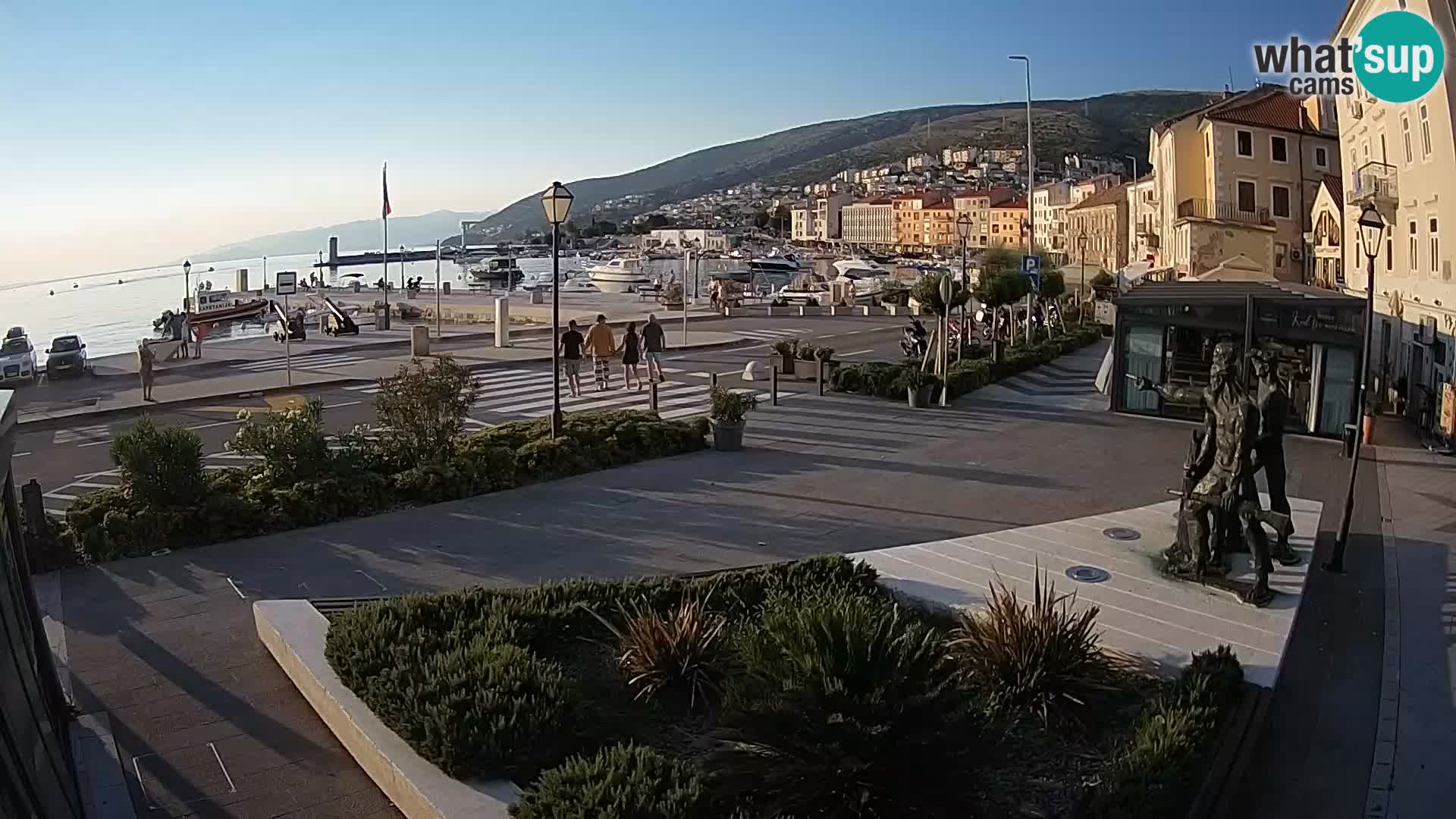 Webcam en direct Senj Riva – front de mer