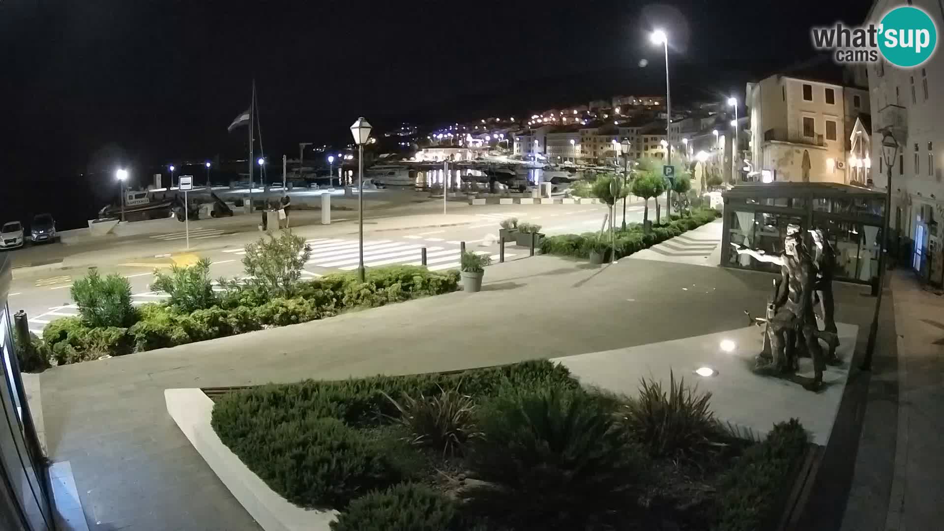 Spletna kamera v živo Senj riva – Hrvaška