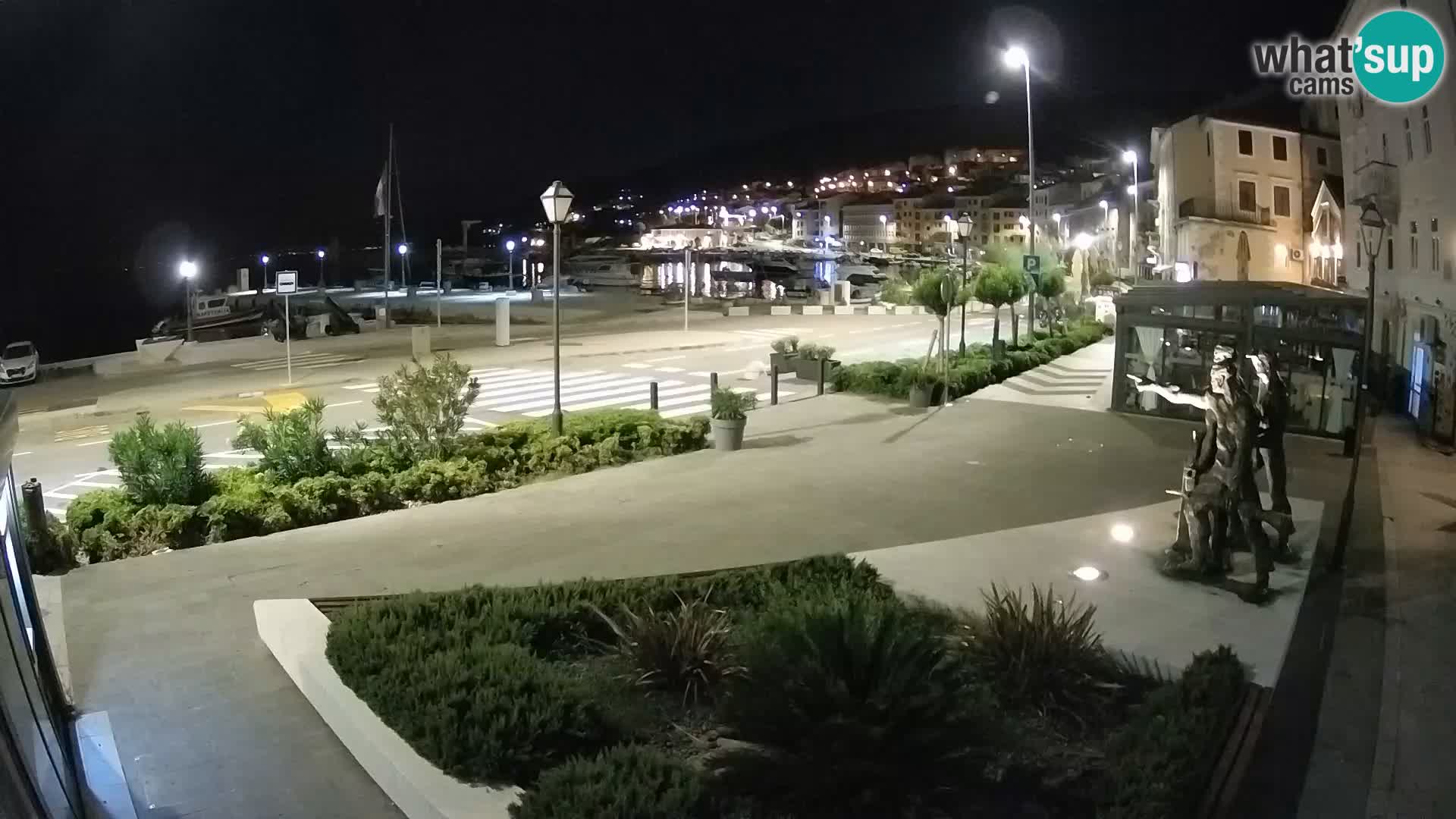 Live webcam Senj riva – seafront – Croatia