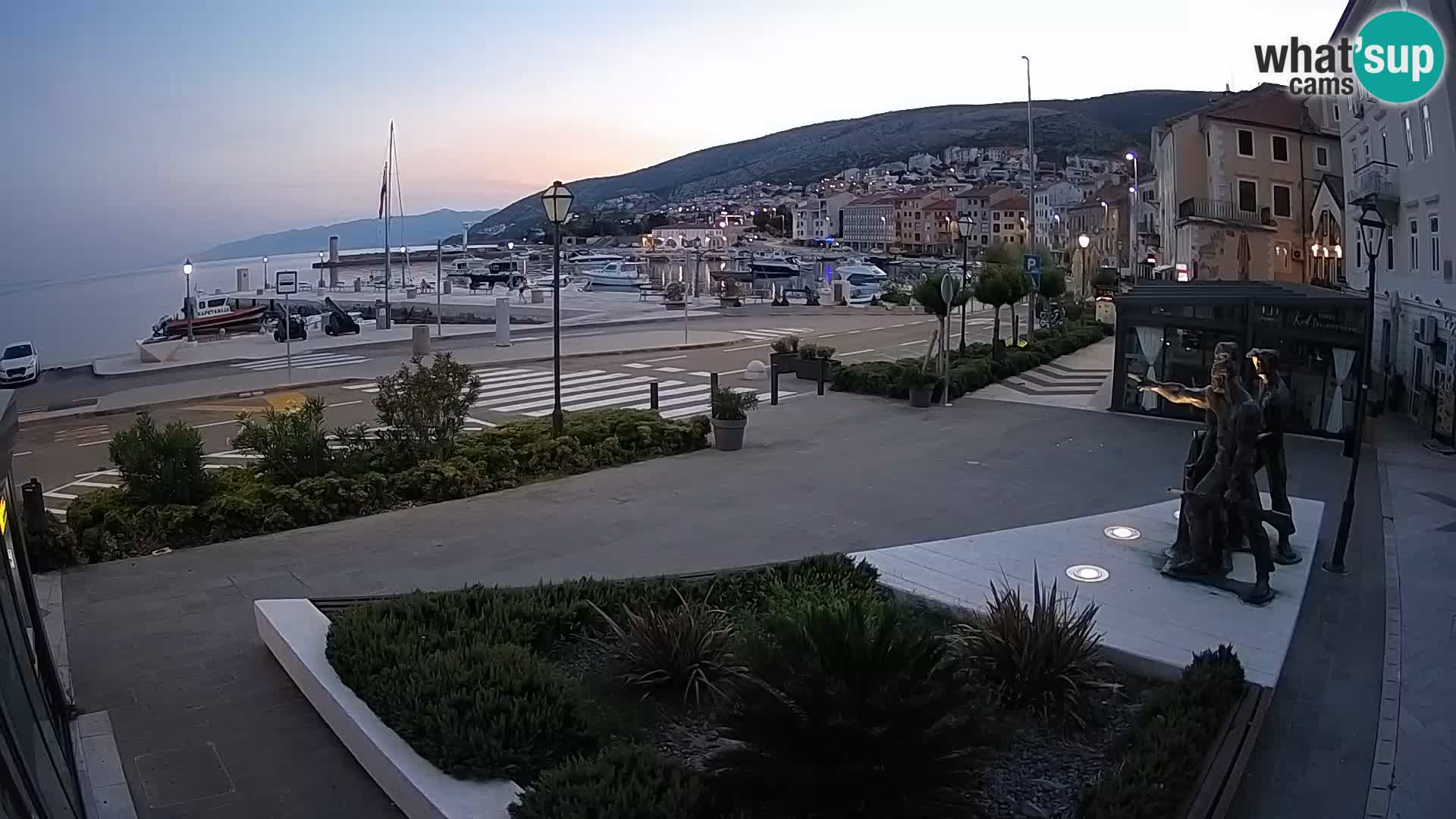 Live webcam Senj riva – fronte mare