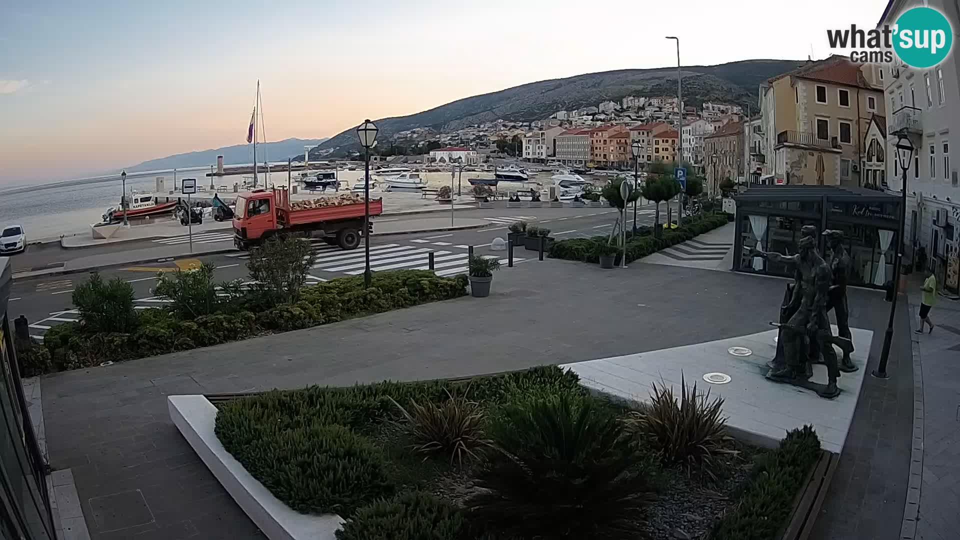 Live-Webcam Senj Riva – direkt am Meer – Kroatien