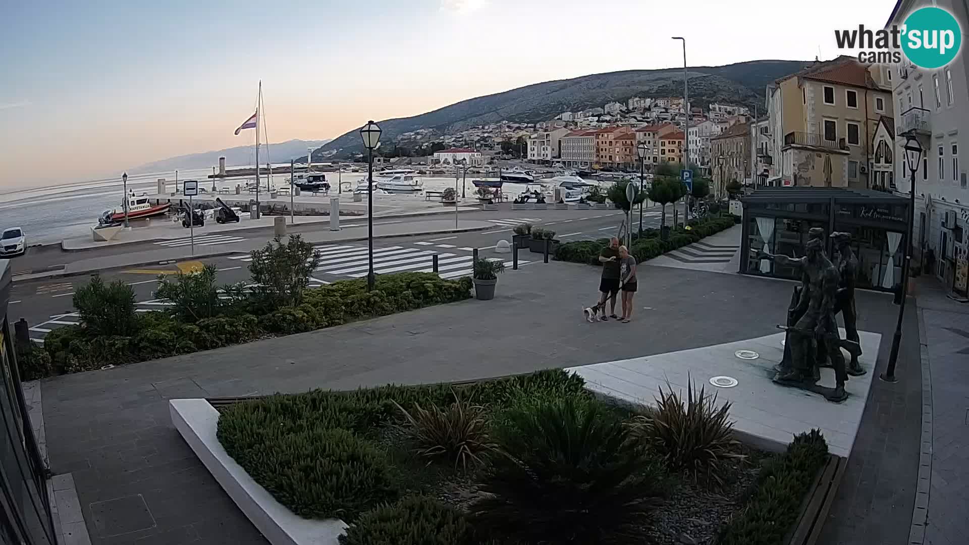 Live webcam Senj riva – fronte mare