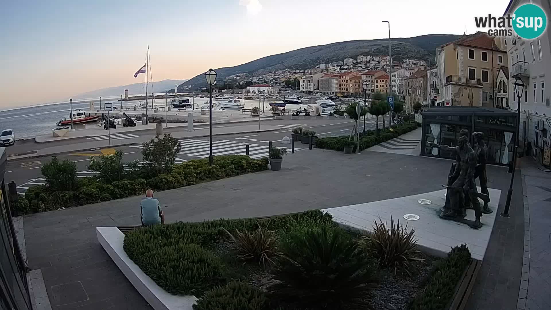 Spletna kamera v živo Senj riva – Hrvaška