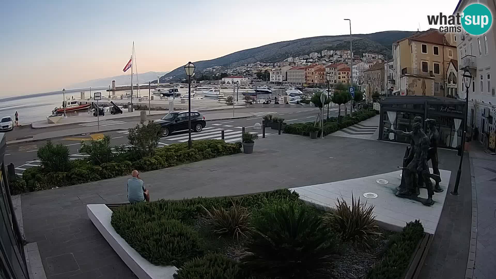 Spletna kamera v živo Senj riva – Hrvaška